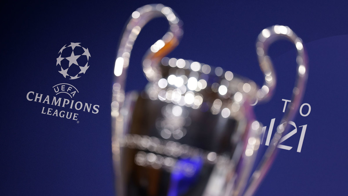 The UEFA Champions League trophy