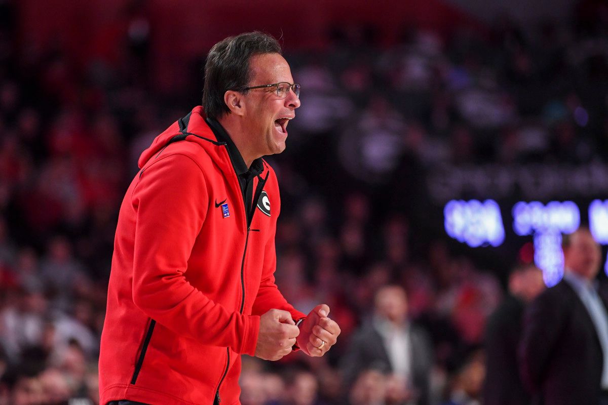 Tom Crean coaching vs. Ole Miss last Saturday