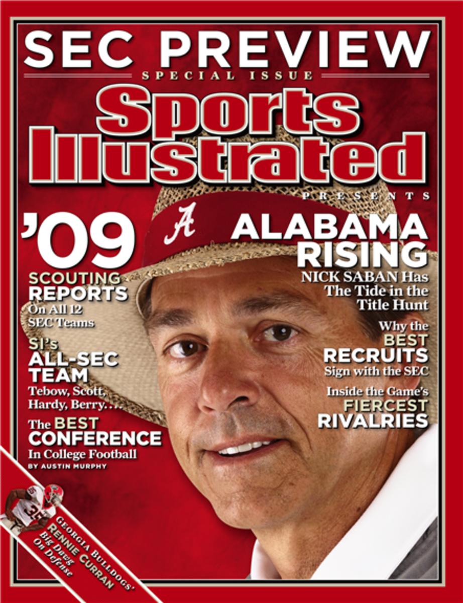 Alabama SI Cover TournamentSEC 2009 previewNick SabanAJ McCarron