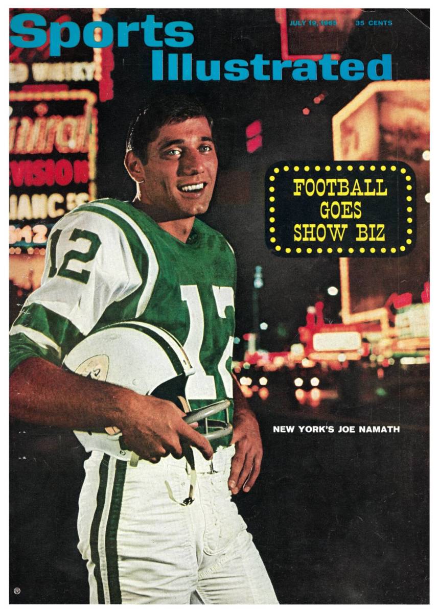Sports Illustrated cover Joe Namath, July 19, 1965