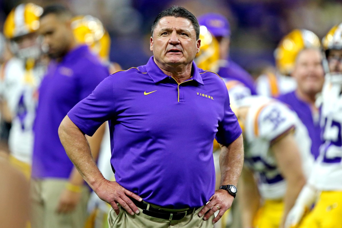 LSU Coach Ed Orgeron Speaks for First Time About Hire of Bo Pelini as  Defensive Coordinator - Sports Illustrated LSU Tigers News, Analysis and  More.