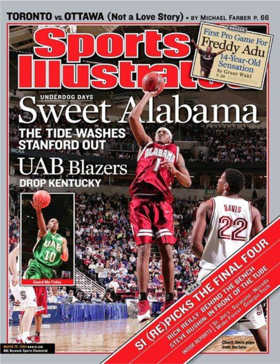 Sports Illustrated cover Chuck Davis, March 29, 2004