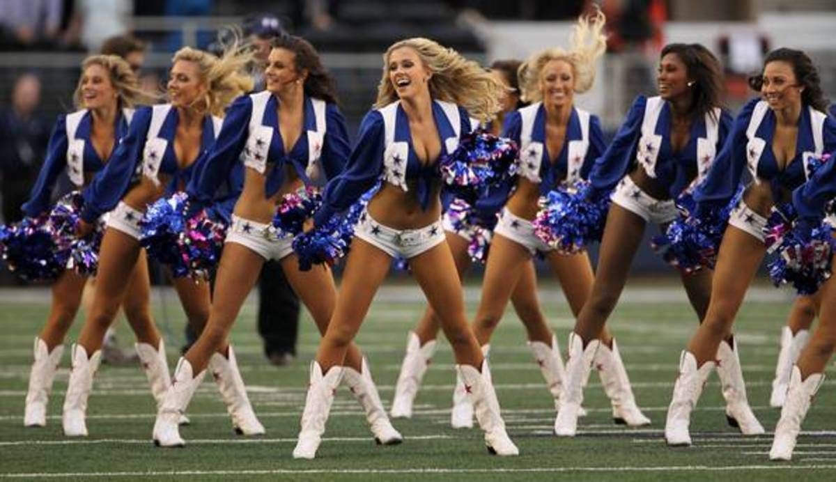 cheerleaders cow