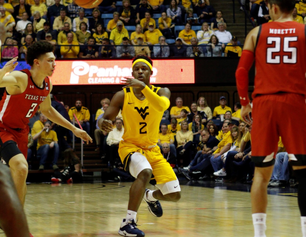 West Virginia guard Brandon Knapper Sidelined for Texas Tech Sports