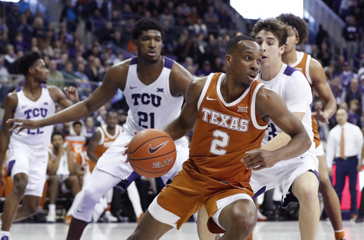 Texas Basketball Horns Head to Lawrence for Major Test Sports Illustrated Texas Longhorns
