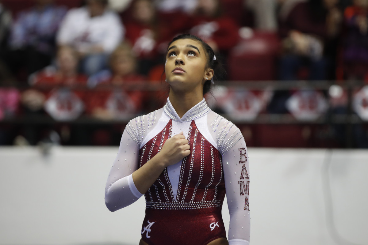Alabama gymnast Luisa Blanco