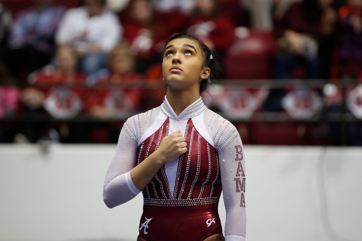 Alabama gymnast Luisa Blanco