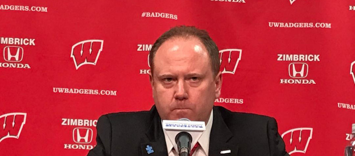 Wisconsin Badgers Coach Greg Gard Post Upset Win Over 14 Michigan State Sports Illustrated