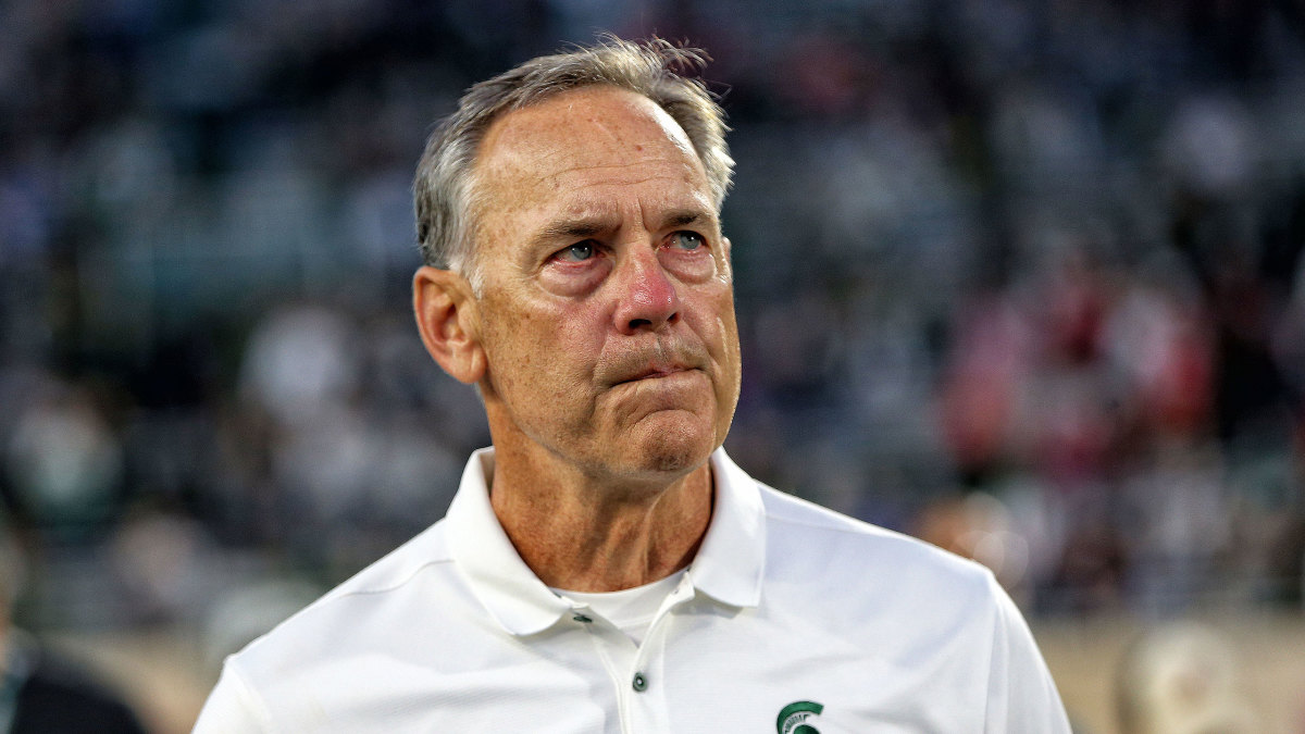 Michigan State football Mark Dantonio retires