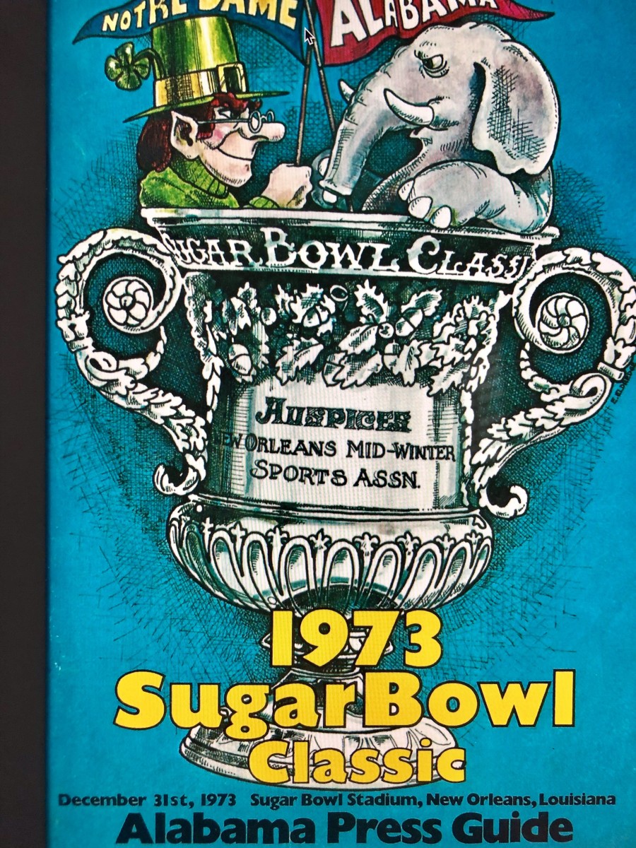 Crimson Tide Top 10 Sugar Bowls: No. 3, 1973 Alabama vs. Notre Dame