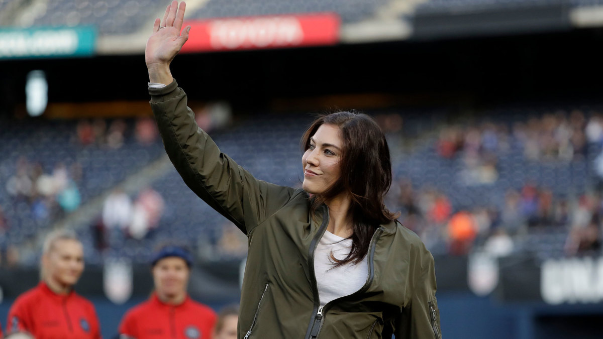 Former USWNT goalkeeper Hope Solo