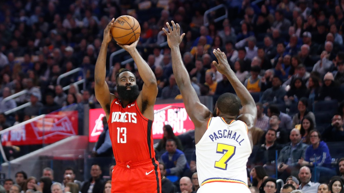 James Harden leads threes barrage as Rockets thrash Warriors Sports Illustrated Houston