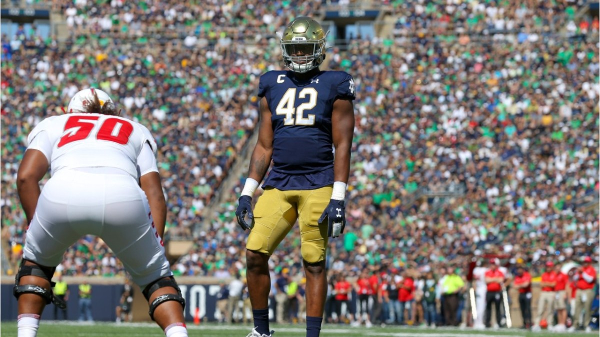 NFL Draft Edge Rushers Plenty of Questions with Julian Okwara