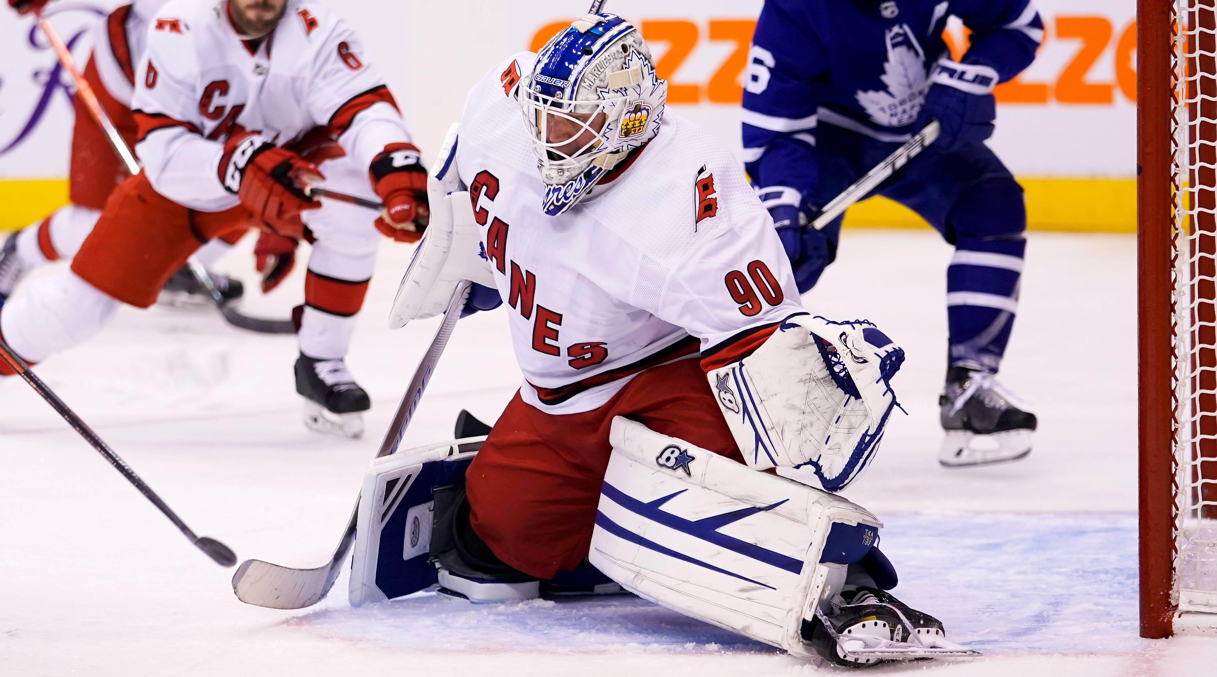 Emergency backup goalie David Ayers wins for Hurricanes Sports