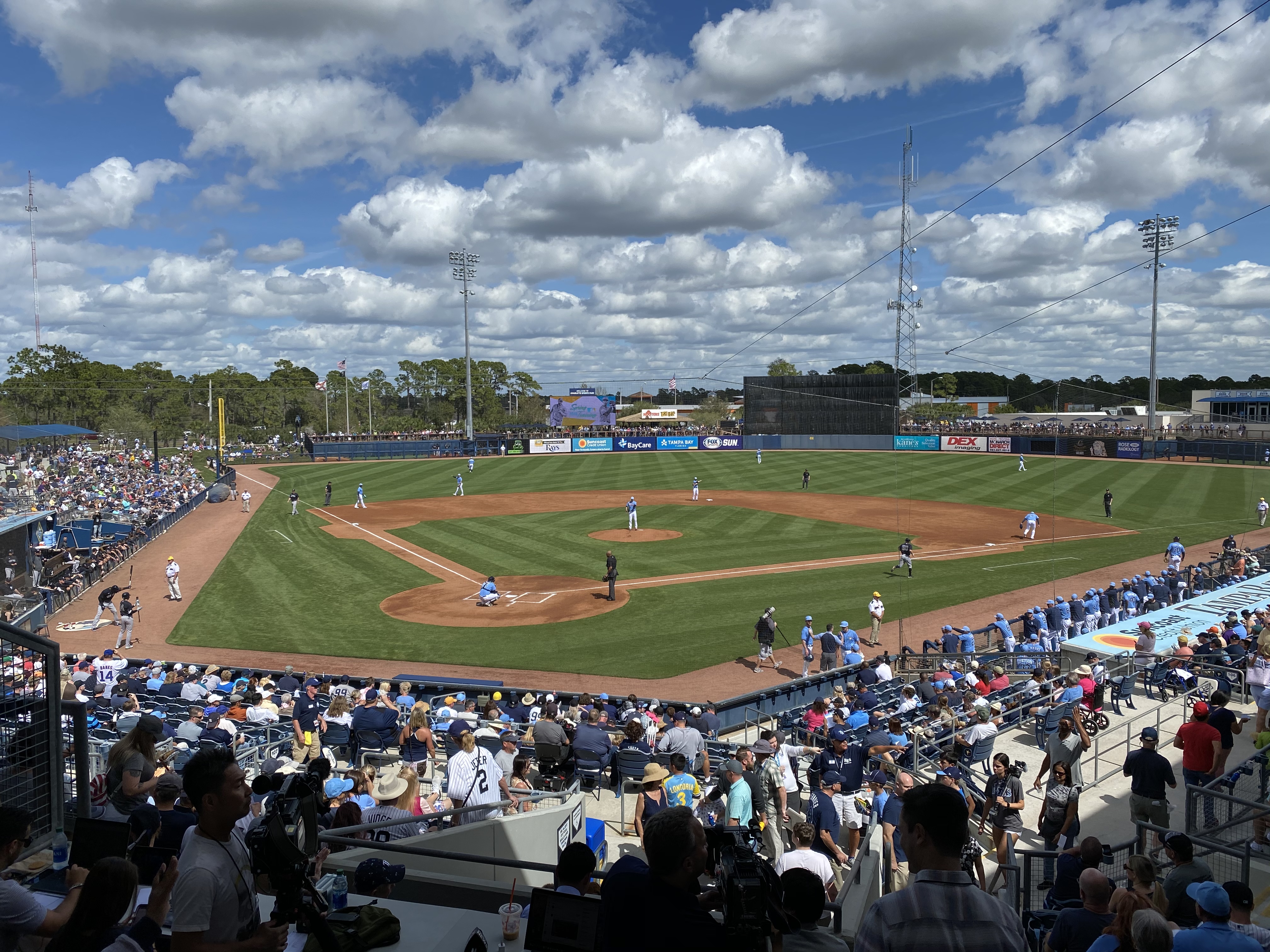 New York Yankees at Tampa Bay Rays Live Score Updates Spring Training