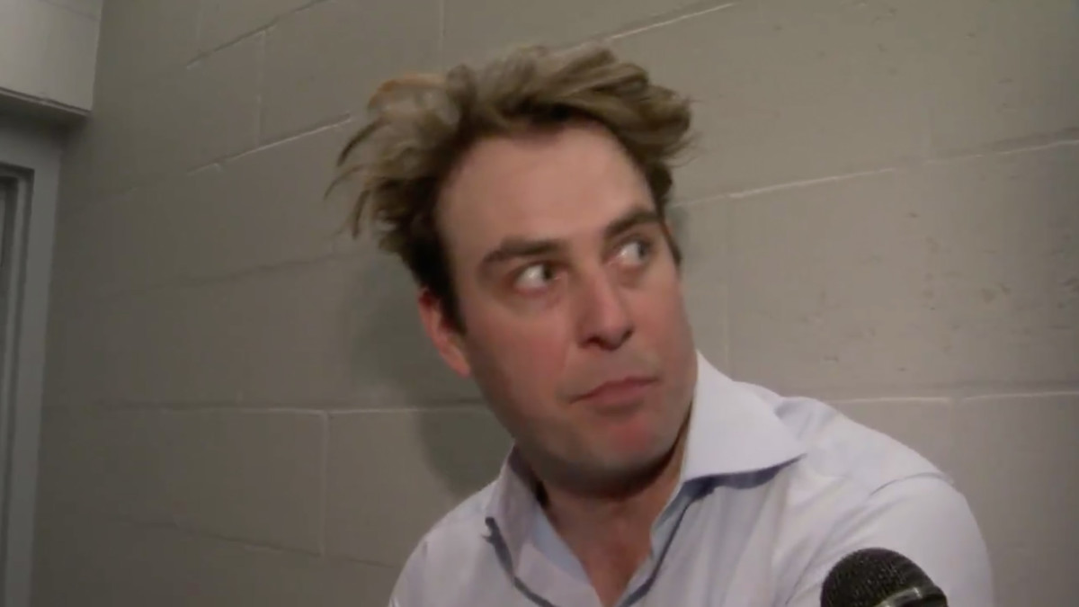 Wisconsin Herd head coach Chase Buford addresses the media and rips the referees after losing to the Grand Rapids drive