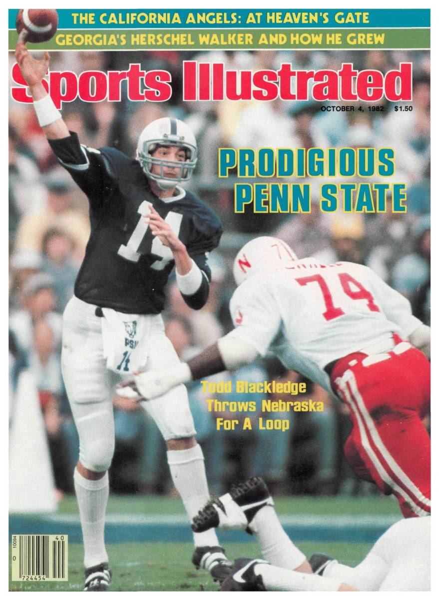 Todd Blackledge cover Sports Illustrated, Oct. 4, 1982