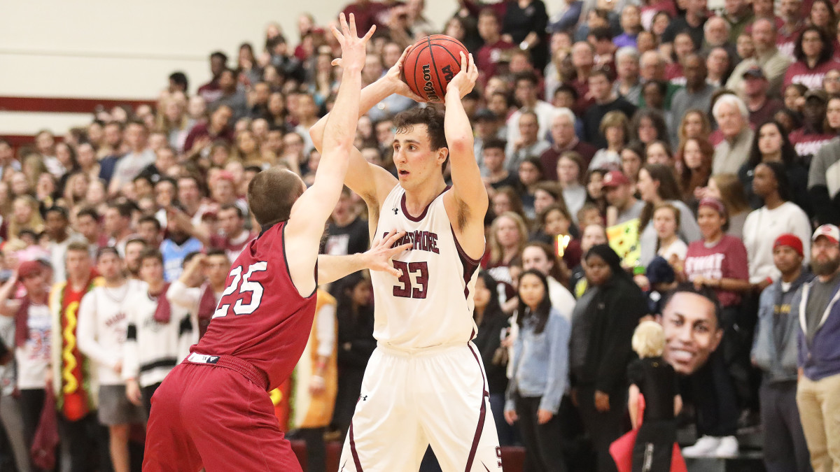 Zac O'Dell Swarthmore basketball