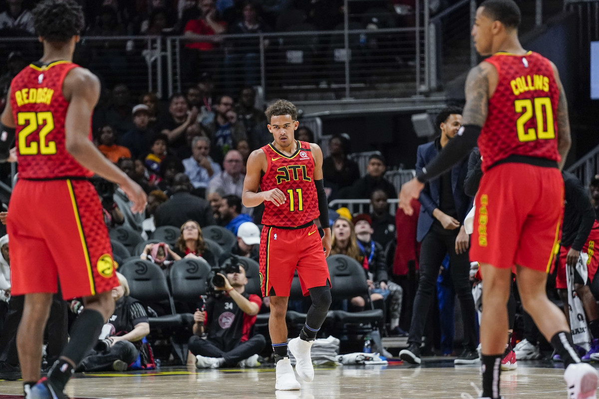 Hawks Bury Nets With Balanced Scoring Effort Sports Illustrated