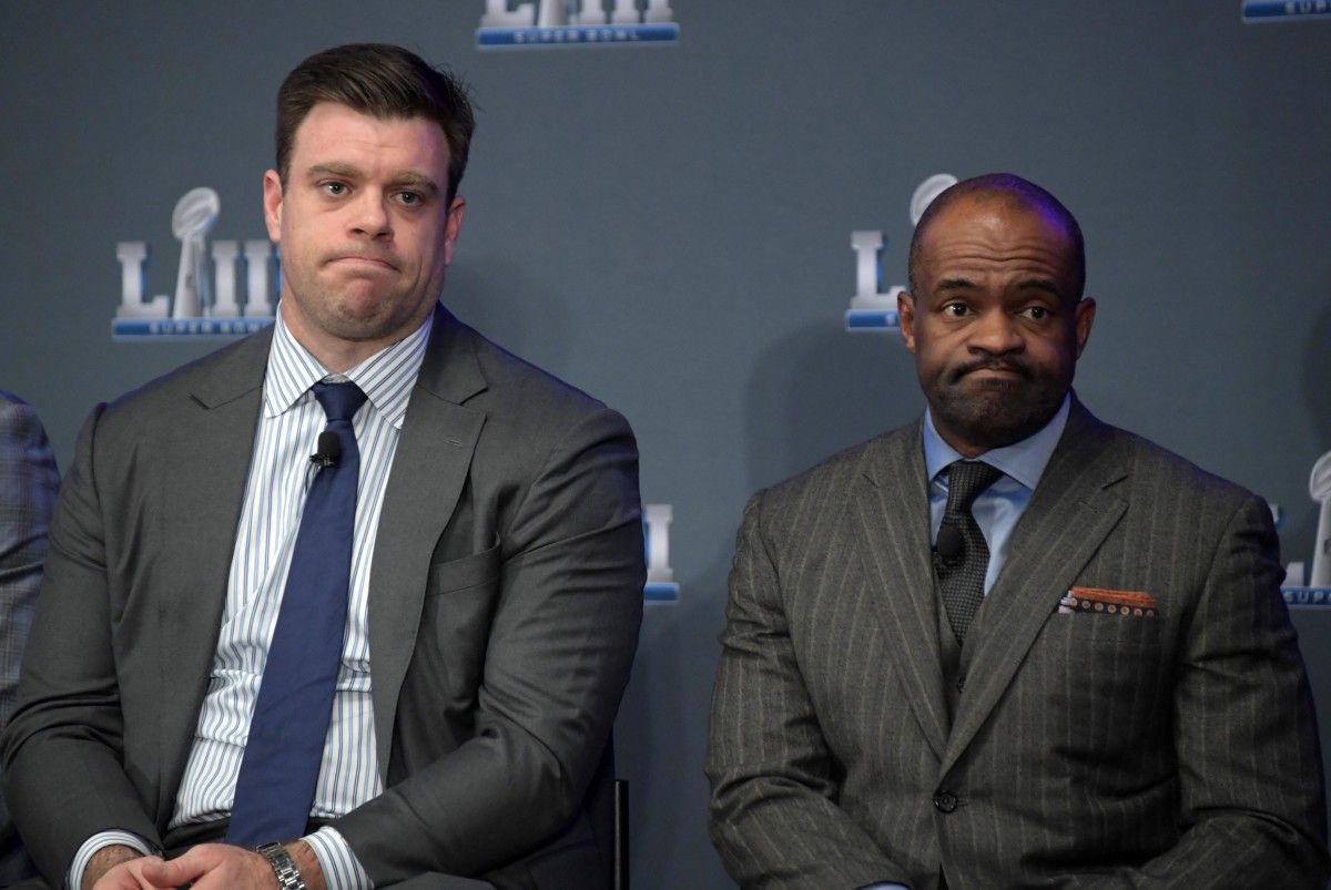NFLPA Representatives Eric Winston and DeMaurice Smith
