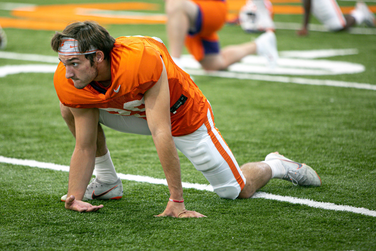 Clemson kicker BT Potter looking to be more consistent in his second