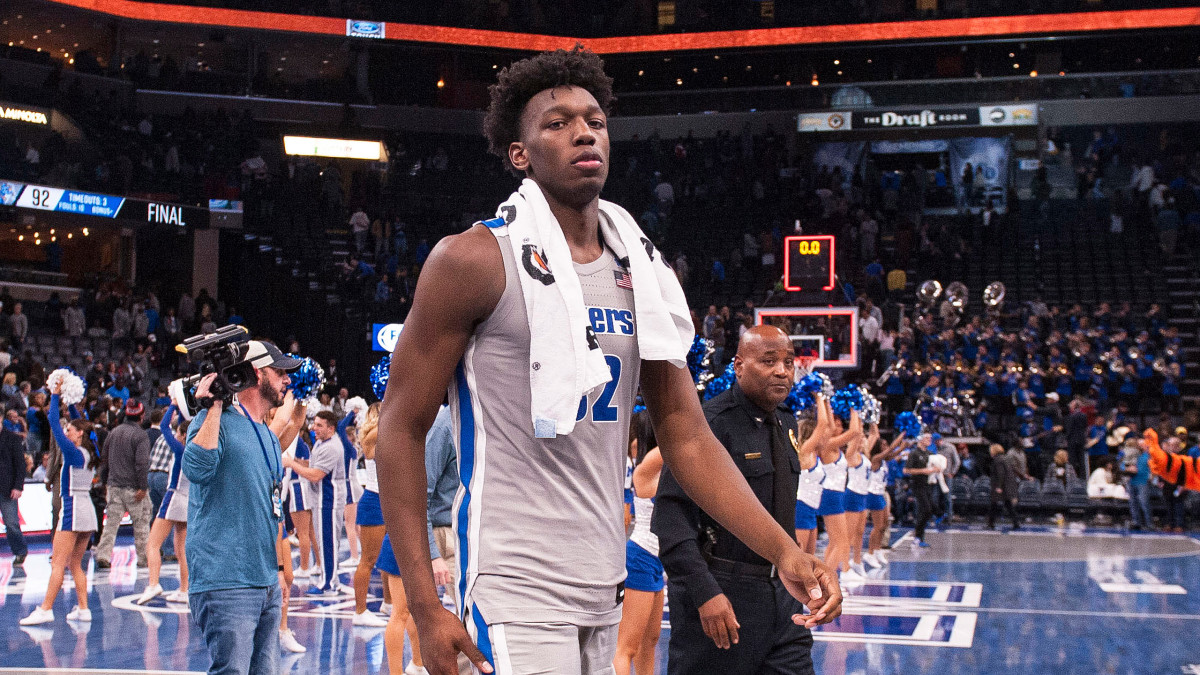 James Wiseman is No. 2 for Sports Illustrated's Latest Mock Draft.