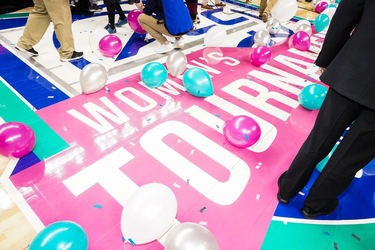 balloons on the floor
