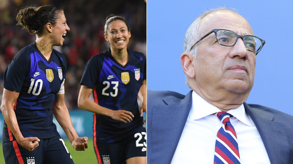 The U.S. women's national team remains locked in an equal pay battle with U.S. Soccer