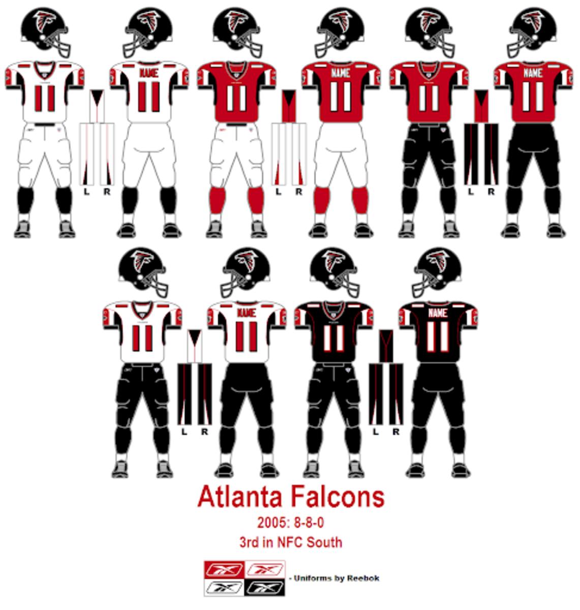 nfl atlanta falcons new uniforms