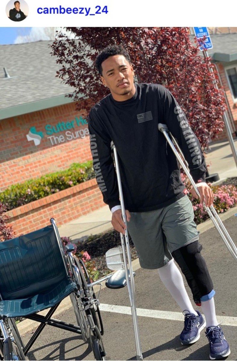 Senior cornerback Cam Bynum is expected back from this injury in time for fall camp.