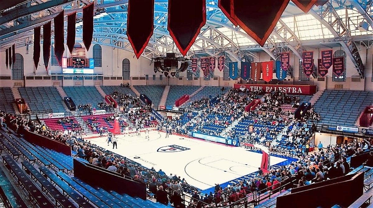 Dayton is the top seed playing The Palestra.