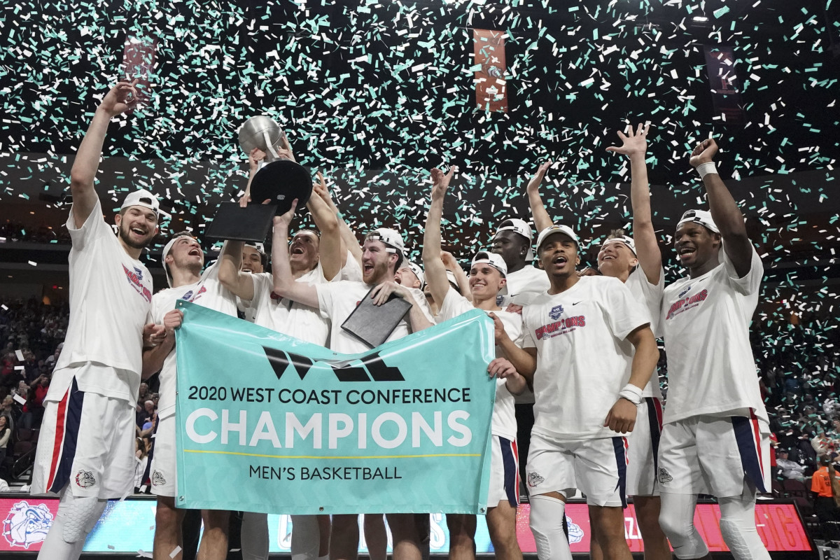Gonzaga is one of the few schools that actually completed their conference tournament and won a championship before all the cancellations.