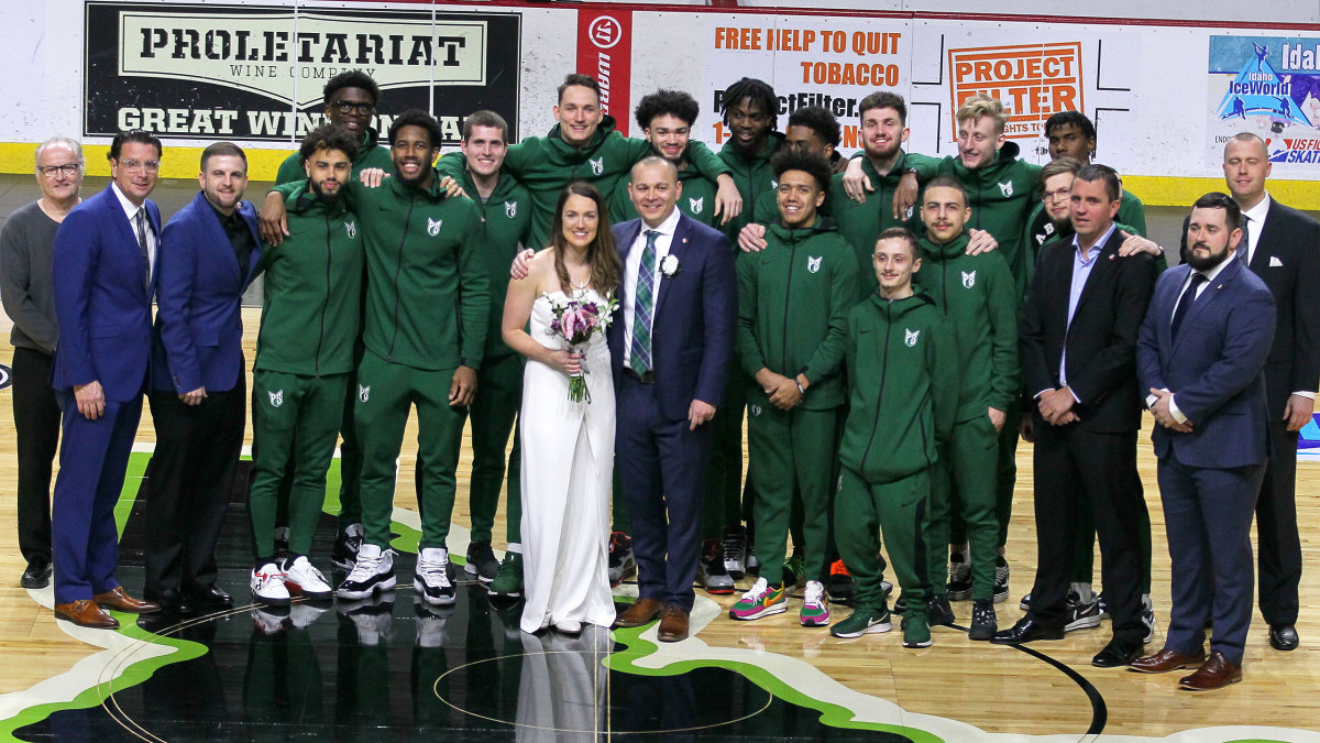 Big Sky tournament Portland State wedding