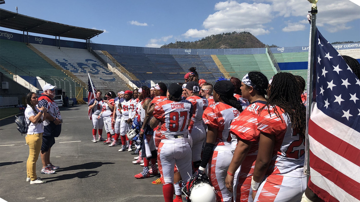 U.S. women's football team stranded in Honduras
