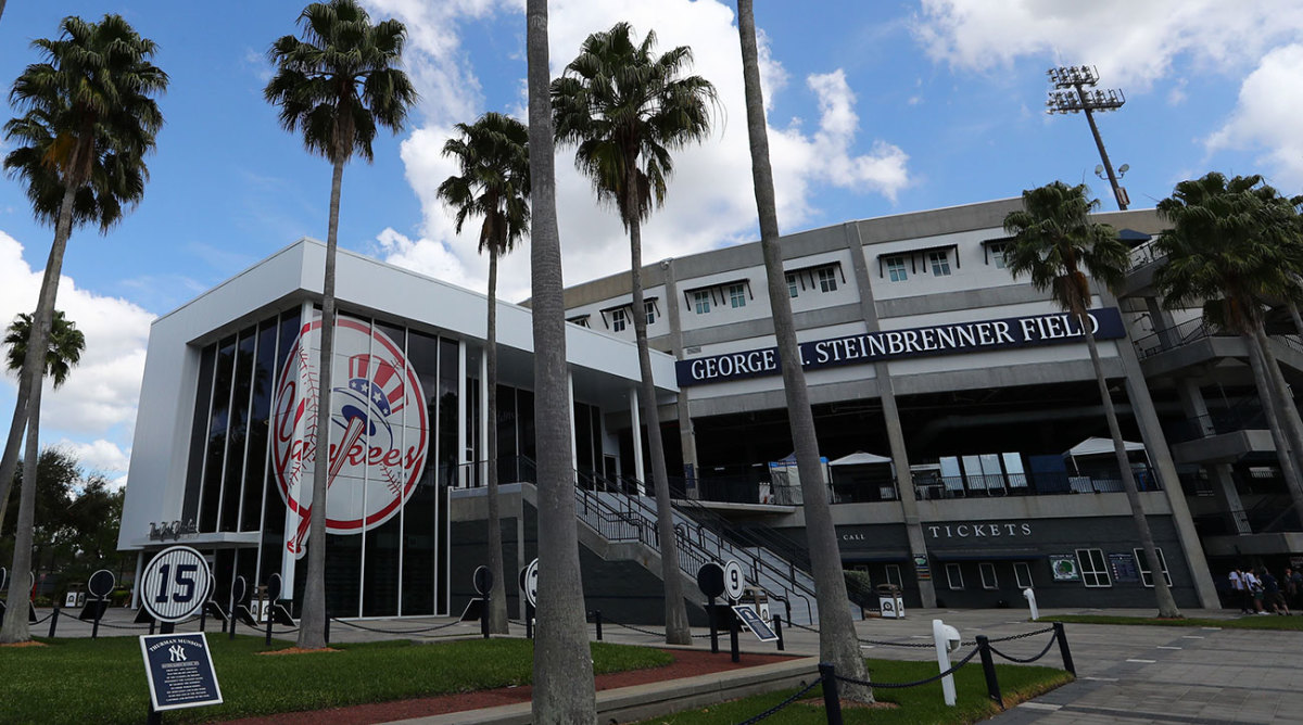 The big league Yankees have left town. But the Bombers' minor leaguers are quarantined through March 25.