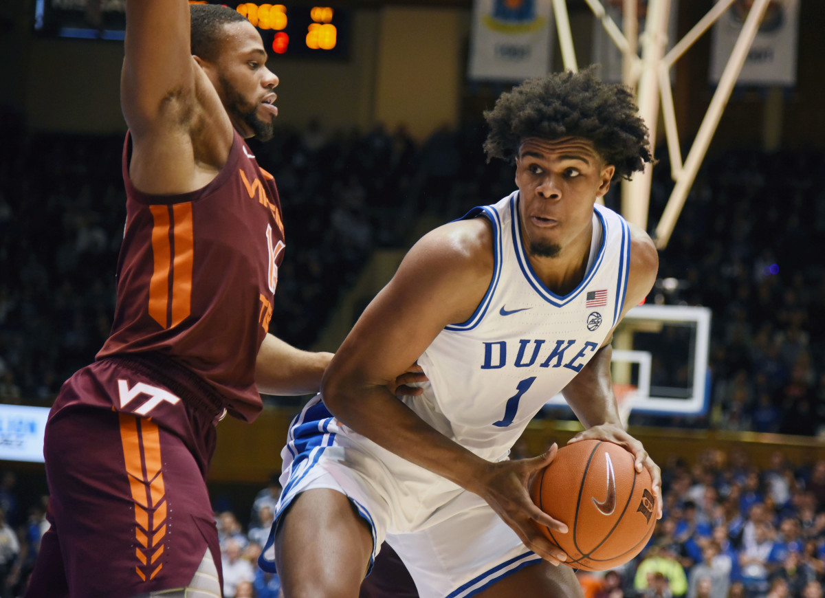 Vernon Carey was again the scoring leader for Duke in the second game of Mythical March Madness.