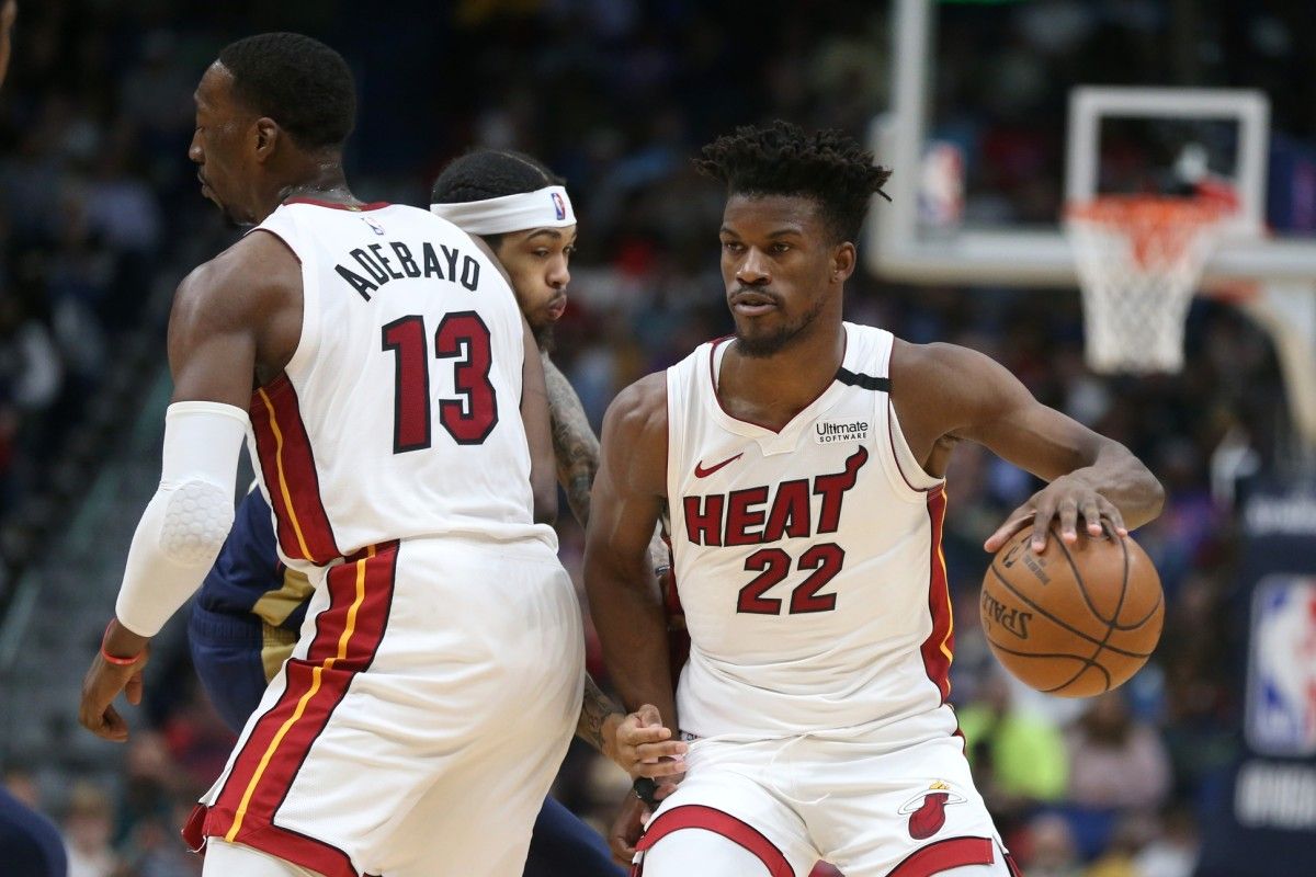 Jimmy Butler and Bam Adebayo were the Heat's two All-Stars this season
