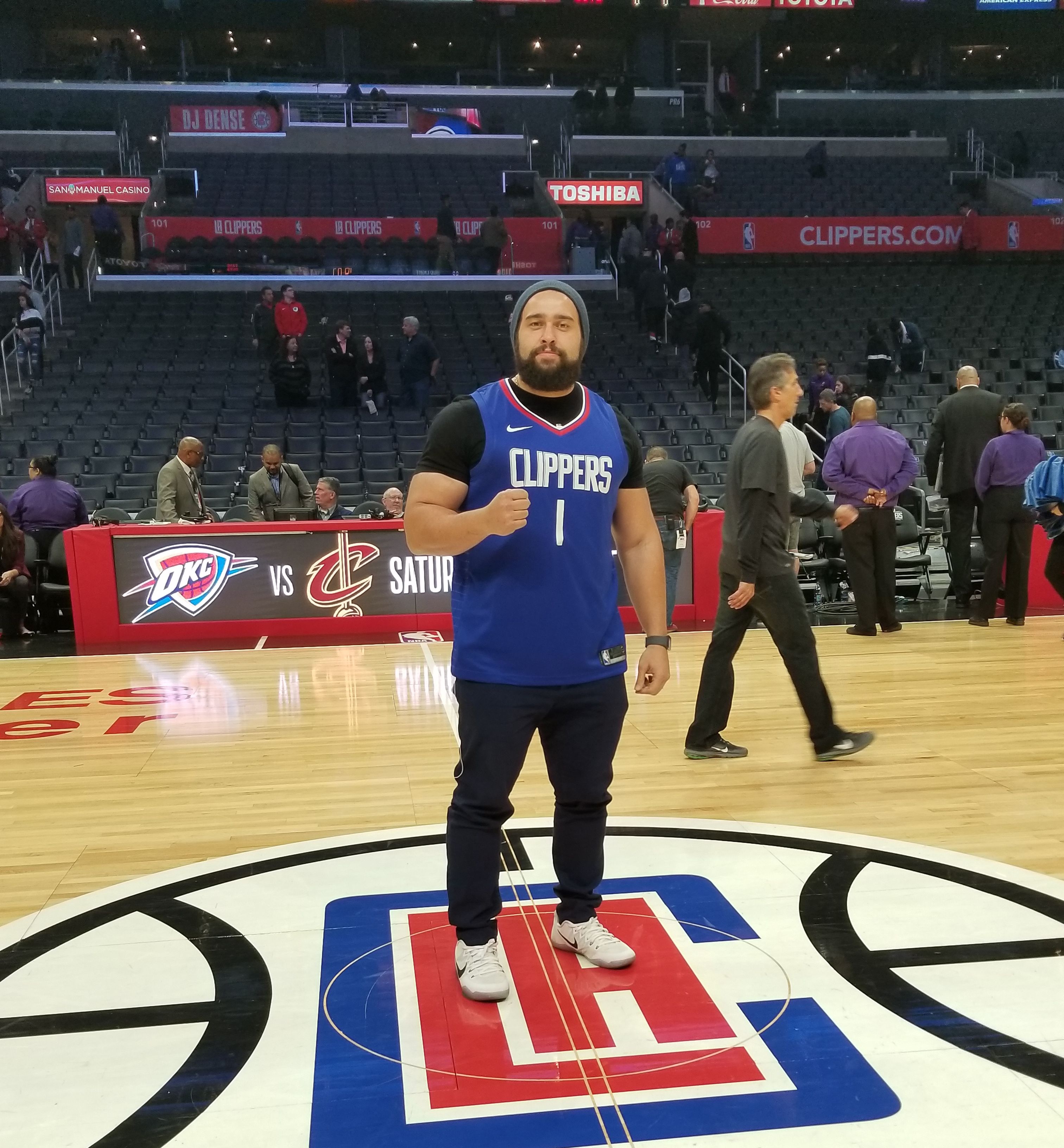 How WWE Superstar Rusev Became An LA Clipper Fan Sports Illustrated LA Clippers News Analysis 