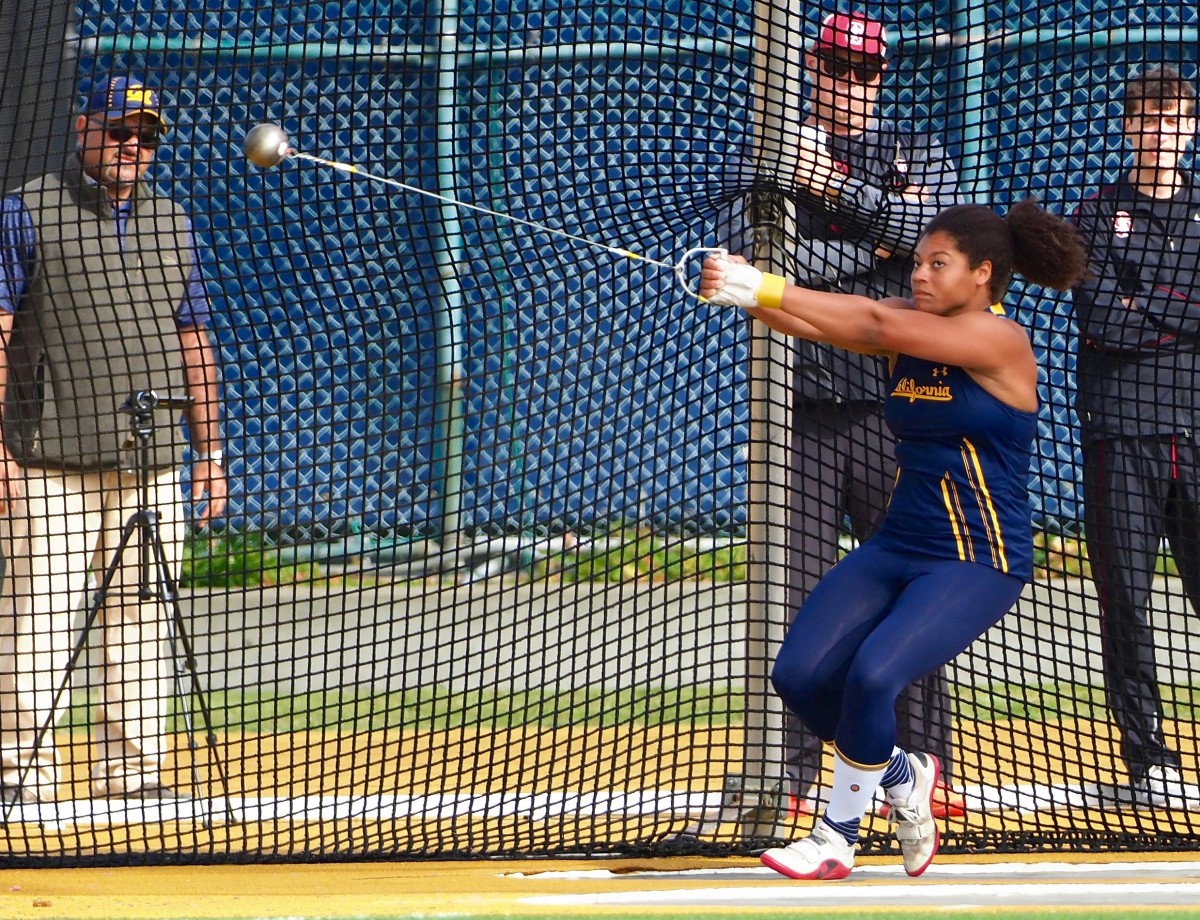 Cal junior Camryn Rogers was on pace to earn a spot on the Canadian Olympic team this summer.