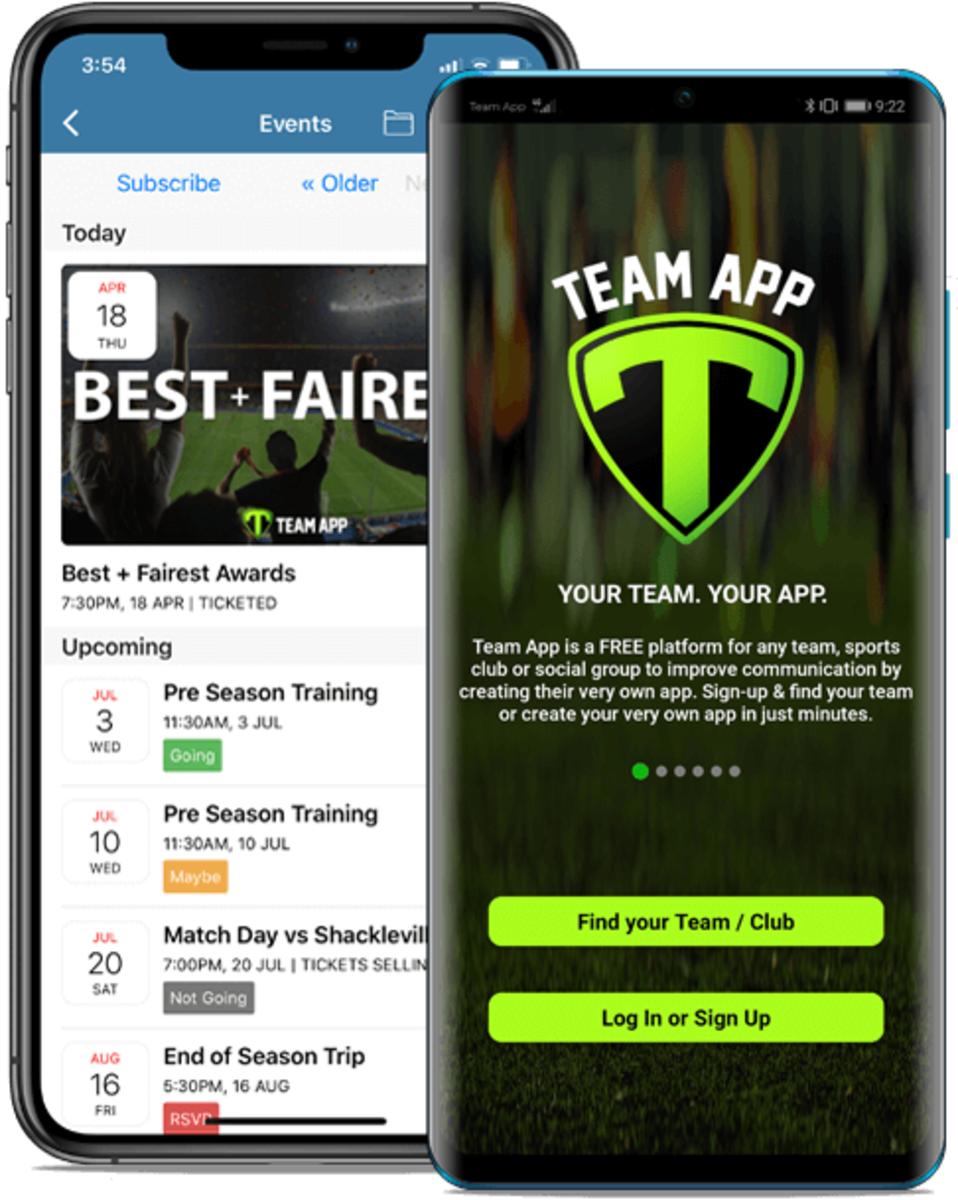 Team app is one way to get your team together over the internet and to exchange information between coaches and players.