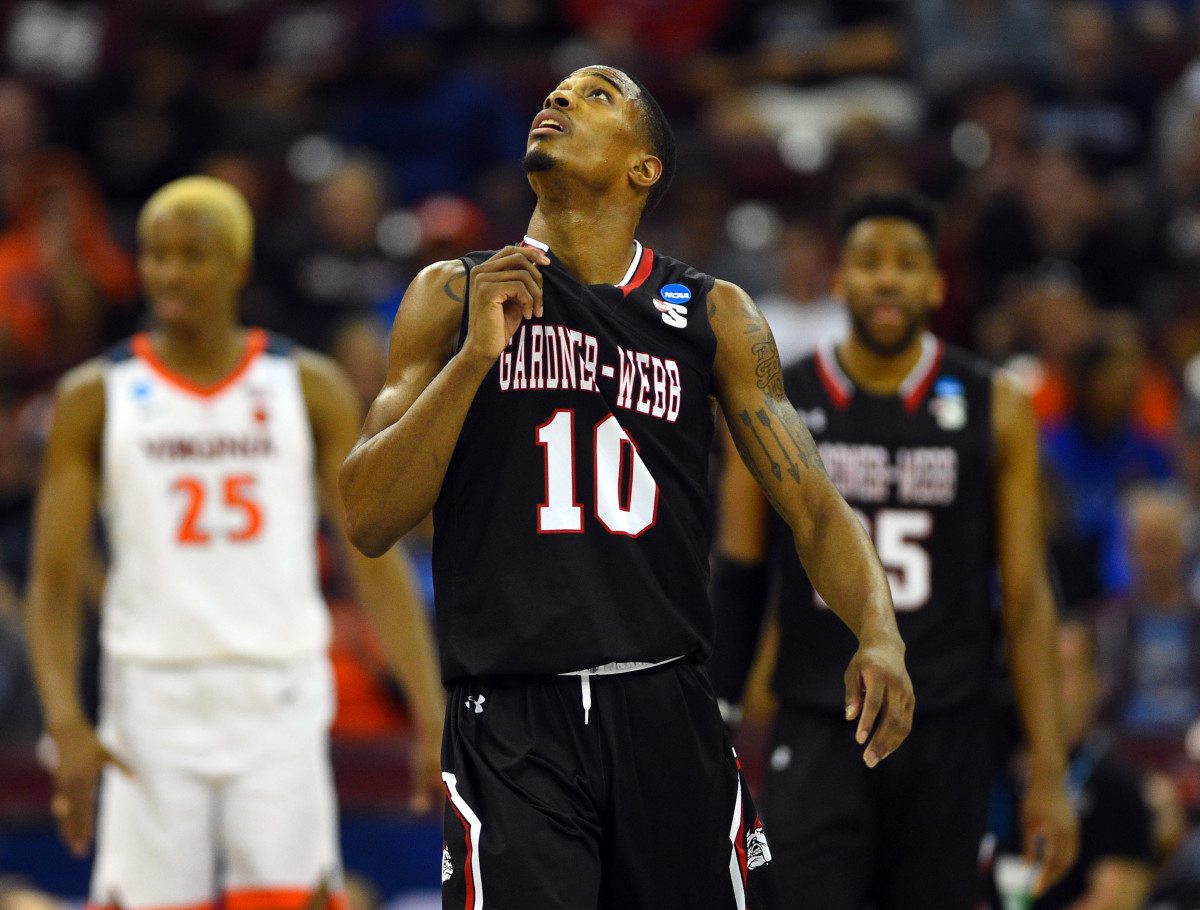 Nate Johnson helped Gardner-Webb reach their first NCAA Tournament appearance in 2019.