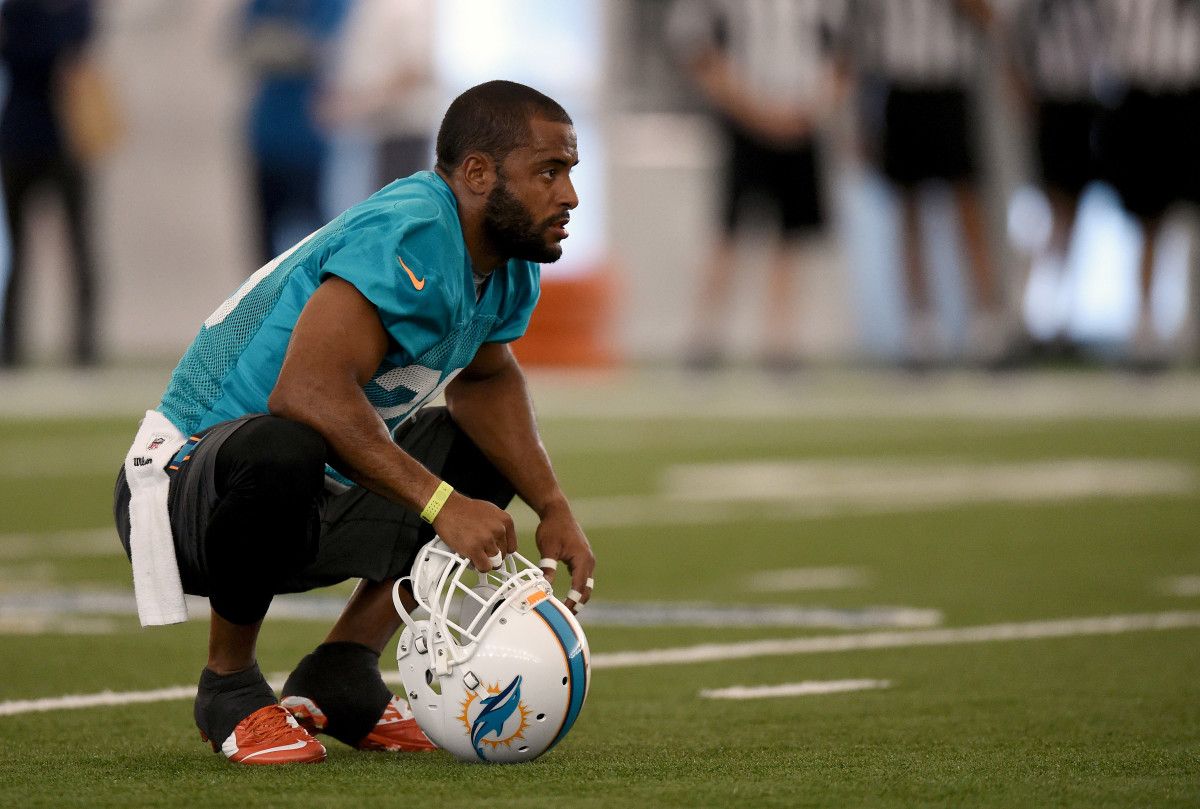 Nate Allen spent five years playing safety for the Eagles after being drafted in the second round in 2010