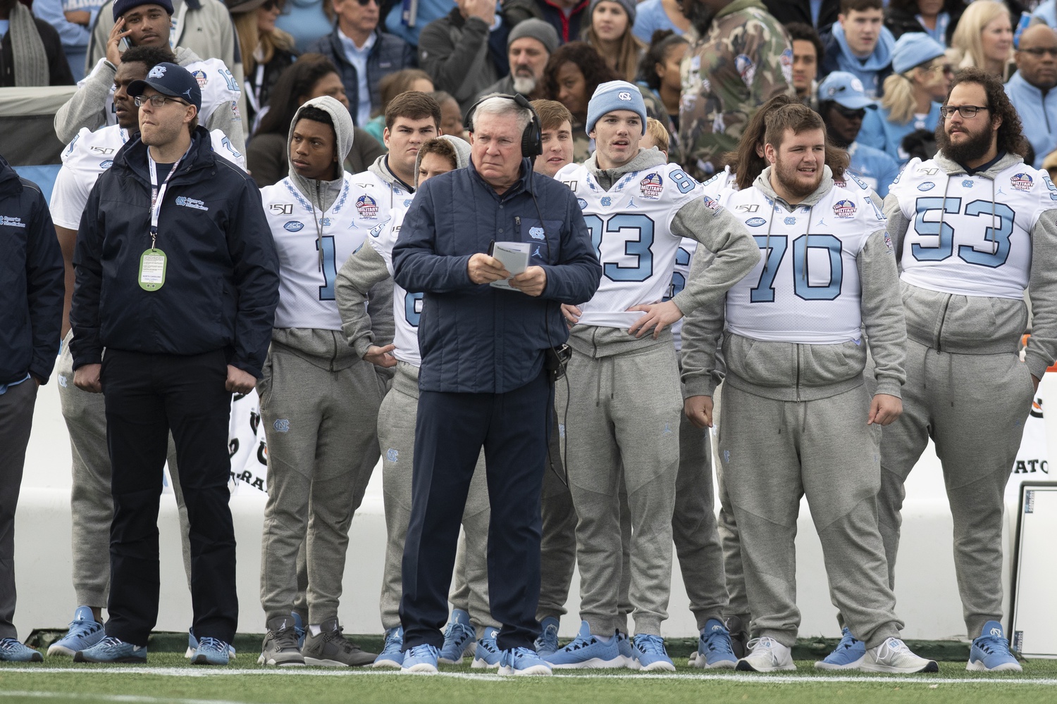 UNC Football Mack Brown, "We're in the ReImagined New Normal