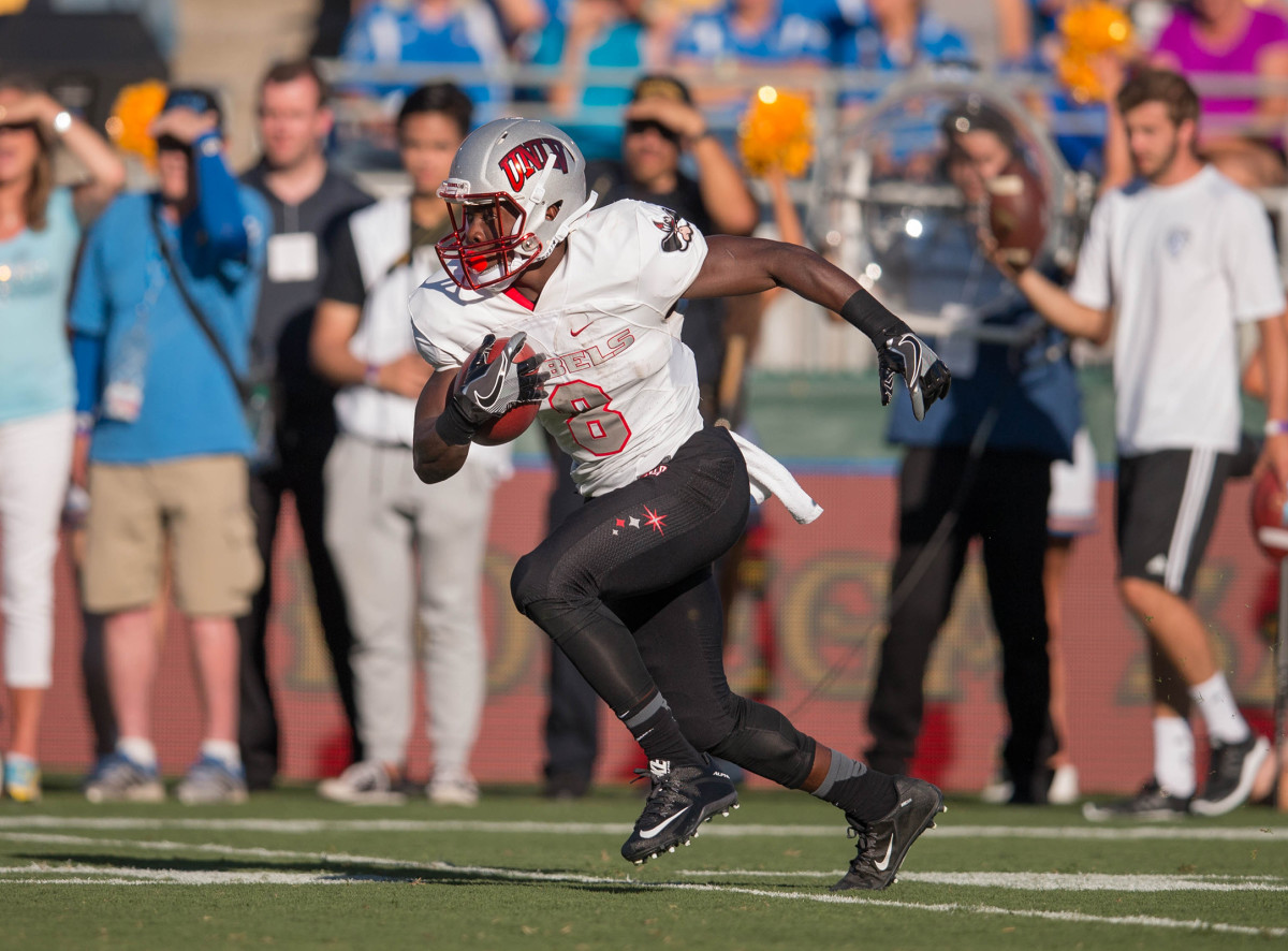 Running back Charles Williams is one of UNLV's most potent offensive weapons.