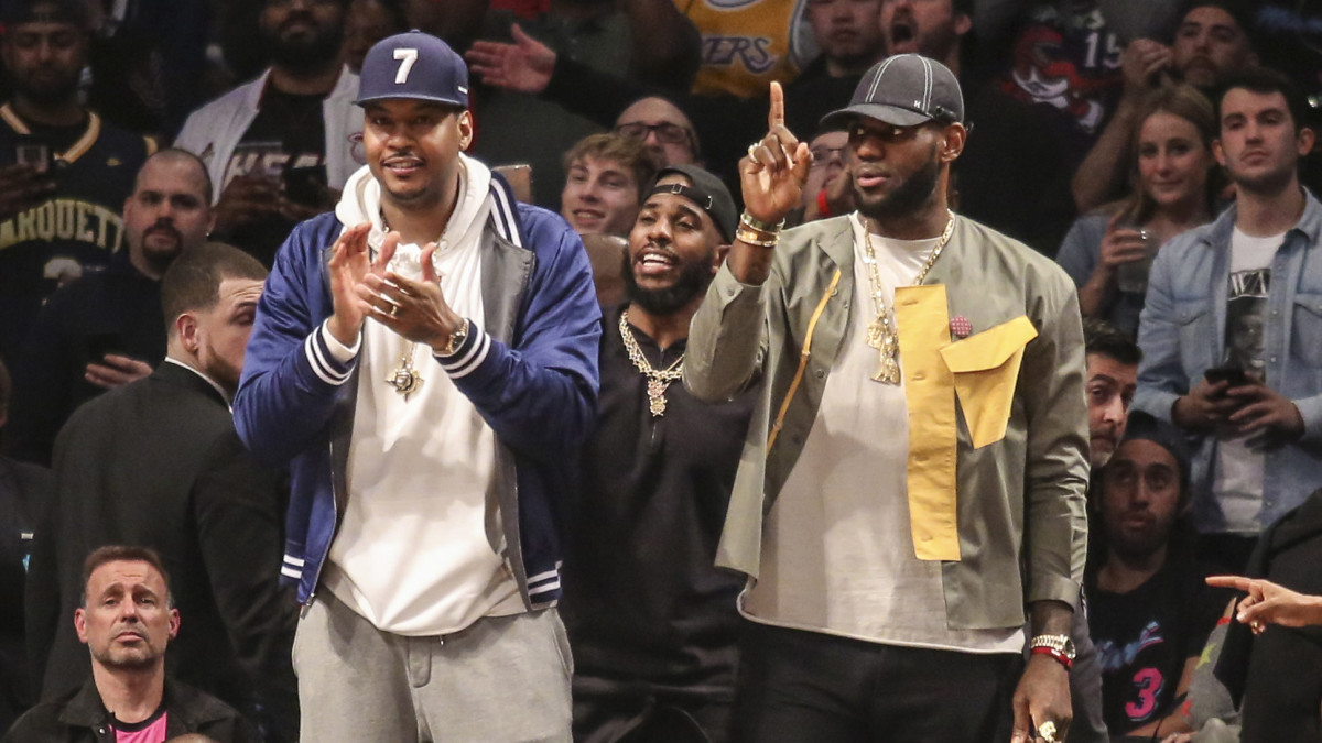 Carmelo Anthony Opens Up About His Brotherhood With Lebron James