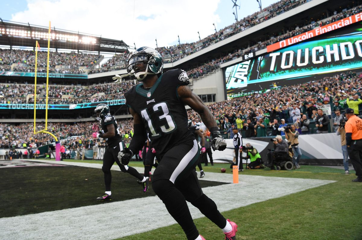 Josh Huff didn't last long after being taken by the Eagles in the third round back in 2014.