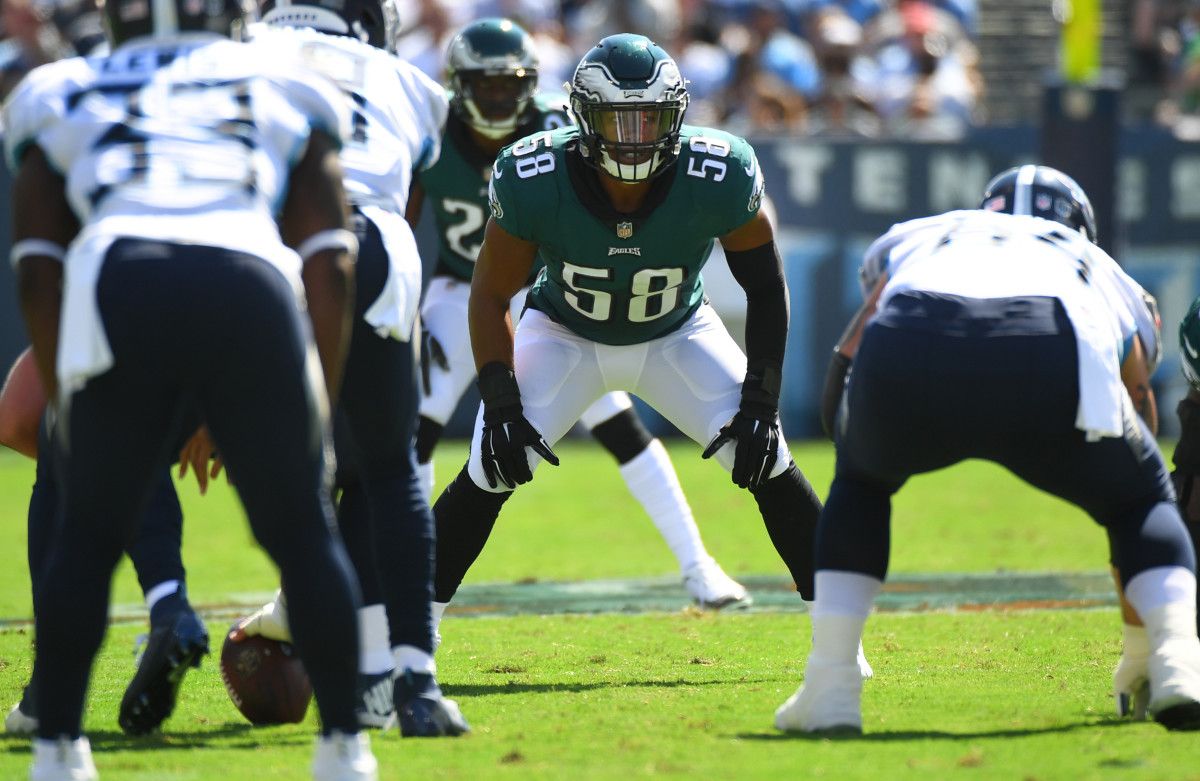 Jordan Hicks was a productive linebacker, if not always a healthy one, during his time in Philly.