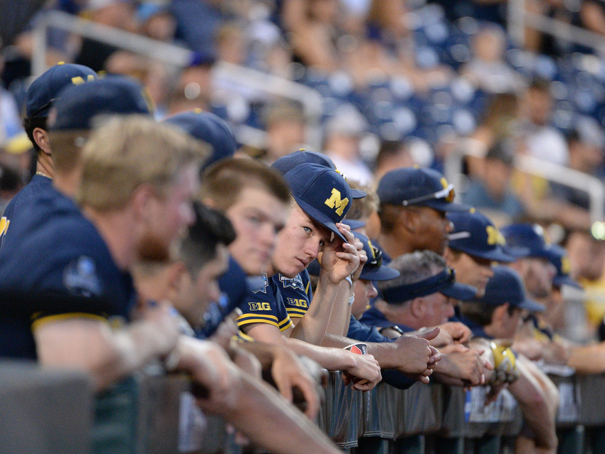 michigan-dugout