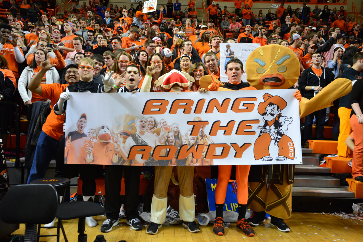 Eddie Sutton brought the rowdy to Gallagher-Iba Arena