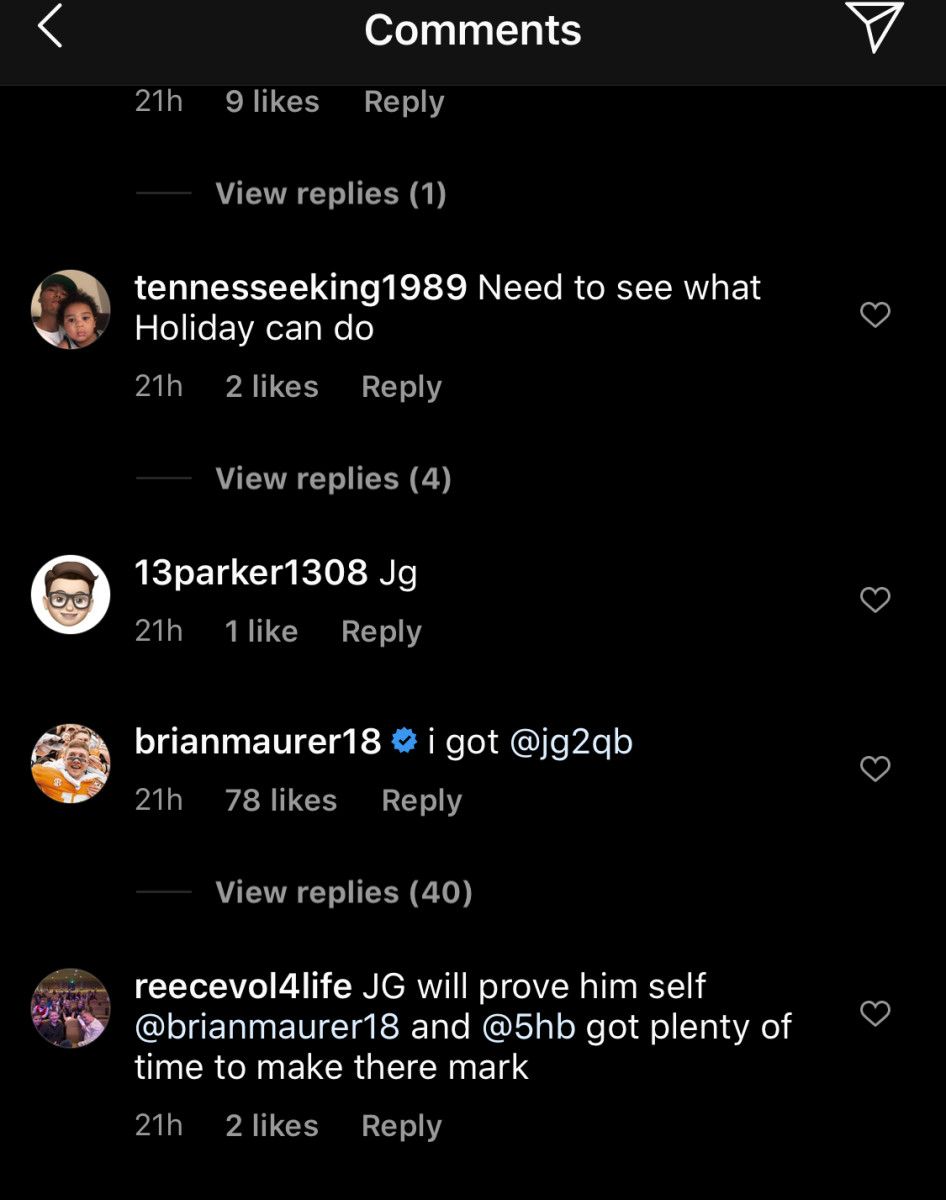 Maurer's response to the post 